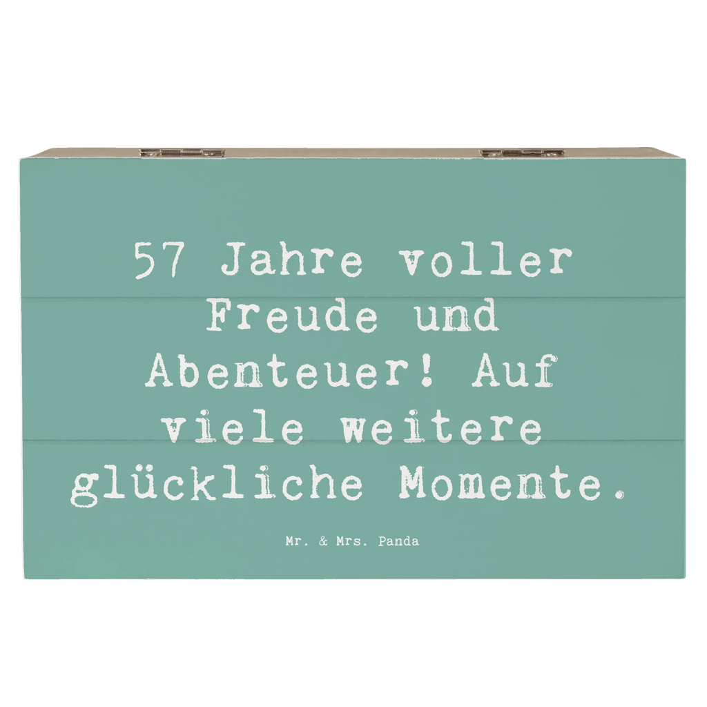 Holzkiste Spruch 57. Geburtstag Freude Holzkiste, Kiste, Schatzkiste, Truhe, Schatulle, XXL, Erinnerungsbox, Erinnerungskiste, Dekokiste, Aufbewahrungsbox, Geschenkbox, Geschenkdose, Geburtstag, Geburtstagsgeschenk, Geschenk