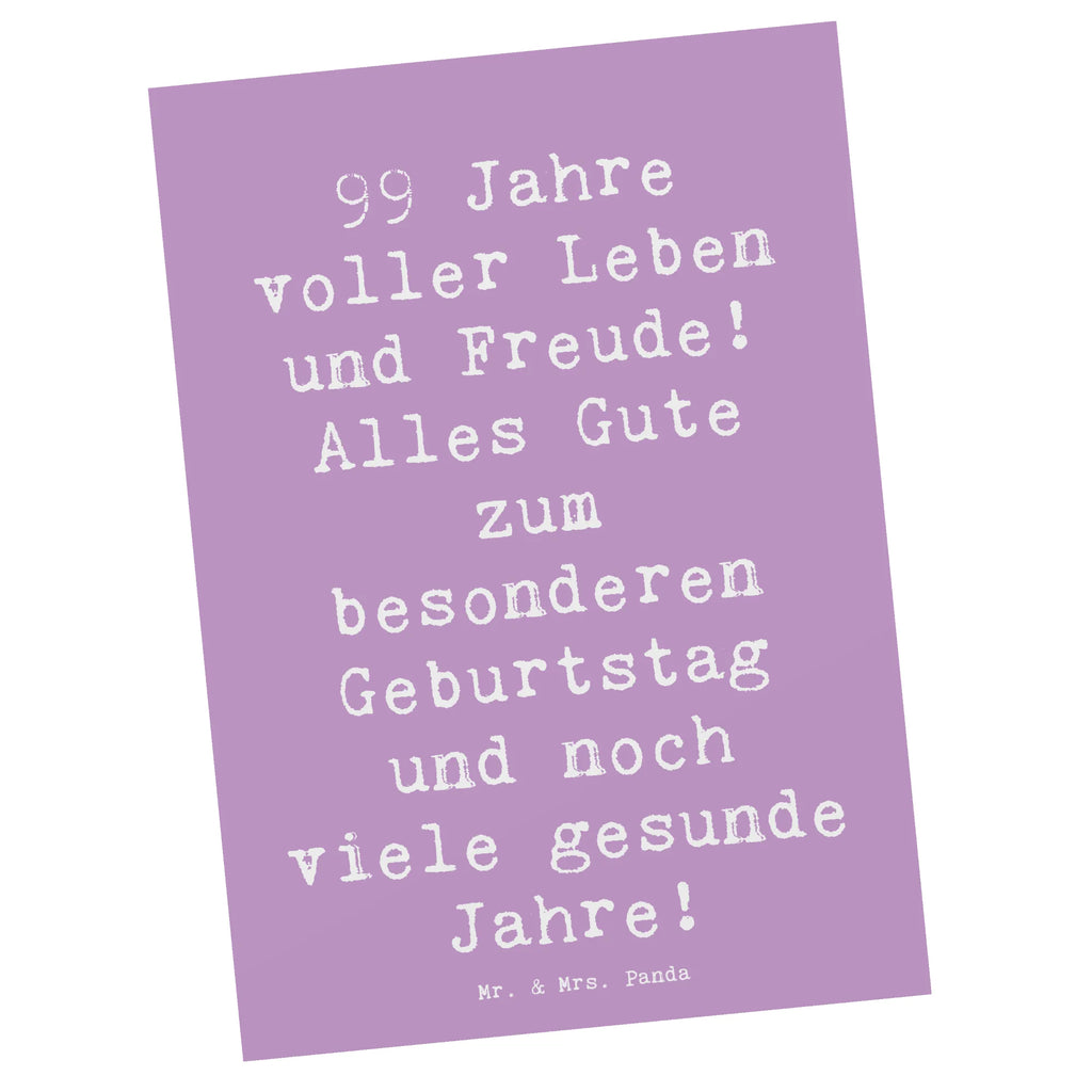 Postkarte Spruch 99. Geburtstag Postkarte, Karte, Geschenkkarte, Grußkarte, Einladung, Ansichtskarte, Geburtstagskarte, Einladungskarte, Dankeskarte, Ansichtskarten, Einladung Geburtstag, Einladungskarten Geburtstag, Geburtstag, Geburtstagsgeschenk, Geschenk