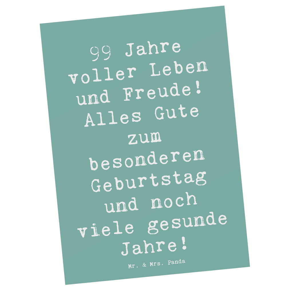 Postkarte Spruch 99. Geburtstag Postkarte, Karte, Geschenkkarte, Grußkarte, Einladung, Ansichtskarte, Geburtstagskarte, Einladungskarte, Dankeskarte, Ansichtskarten, Einladung Geburtstag, Einladungskarten Geburtstag, Geburtstag, Geburtstagsgeschenk, Geschenk