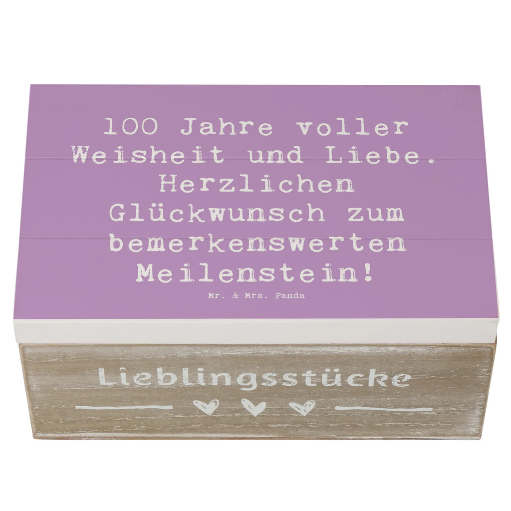 Holzkiste Spruch 100. Geburtstag Holzkiste, Kiste, Schatzkiste, Truhe, Schatulle, XXL, Erinnerungsbox, Erinnerungskiste, Dekokiste, Aufbewahrungsbox, Geschenkbox, Geschenkdose, Geburtstag, Geburtstagsgeschenk, Geschenk