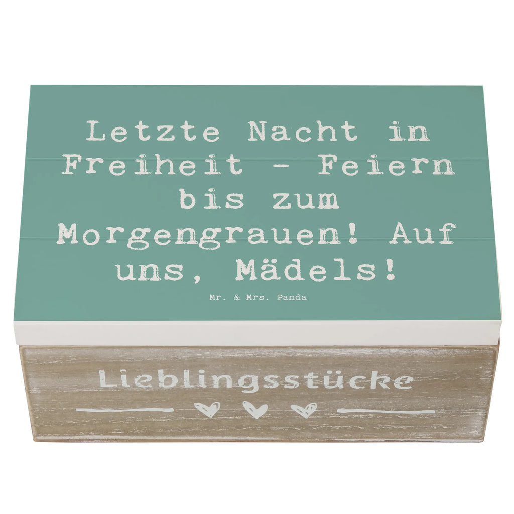 Holzkiste Spruch Junggesellinnenabschied Feiern Holzkiste, Kiste, Schatzkiste, Truhe, Schatulle, XXL, Erinnerungsbox, Erinnerungskiste, Dekokiste, Aufbewahrungsbox, Geschenkbox, Geschenkdose, Hochzeit, Hochzeitsgeschenk, Ehe, Hochzeitsfeier, Trauung, Trauungsgeschenk, Hochzeitskarte, Verlobungsfeier, Verlobungsgeschenk, Hochzeitsgeschenkideen, Hochzeitsgeschenke für Brautpaar