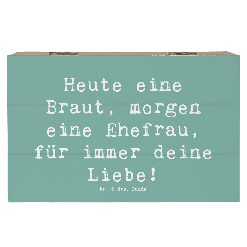 Holzkiste Heute eine Braut, morgen eine Ehefrau, für immer deine Liebe! Holzkiste, Kiste, Schatzkiste, Truhe, Schatulle, XXL, Erinnerungsbox, Erinnerungskiste, Dekokiste, Aufbewahrungsbox, Geschenkbox, Geschenkdose, Hochzeit, Hochzeitsgeschenk, Ehe, Hochzeitsfeier, Trauung, Trauungsgeschenk, Hochzeitskarte, Verlobungsfeier, Verlobungsgeschenk, Hochzeitsgeschenkideen, Hochzeitsgeschenke für Brautpaar