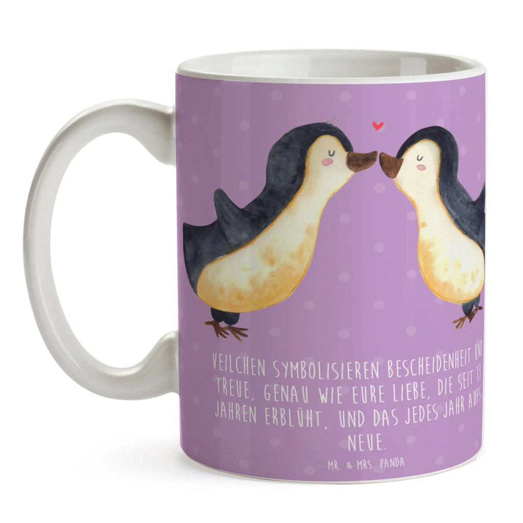 Tasse 13. Hochzeitstag Veilchenhochzeit Tasse, Kaffeetasse, Teetasse, Becher, Kaffeebecher, Teebecher, Keramiktasse, Porzellantasse, Büro Tasse, Geschenk Tasse, Tasse Sprüche, Tasse Motive, Kaffeetassen, Tasse bedrucken, Designer Tasse, Cappuccino Tassen, Schöne Teetassen, Hochzeit, Hochzeitsgeschenk, Ehe, Hochzeitsfeier, Trauung, Trauungsgeschenk, Hochzeitskarte, Verlobungsfeier, Verlobungsgeschenk, Hochzeitsgeschenkideen, Hochzeitsgeschenke für Brautpaar