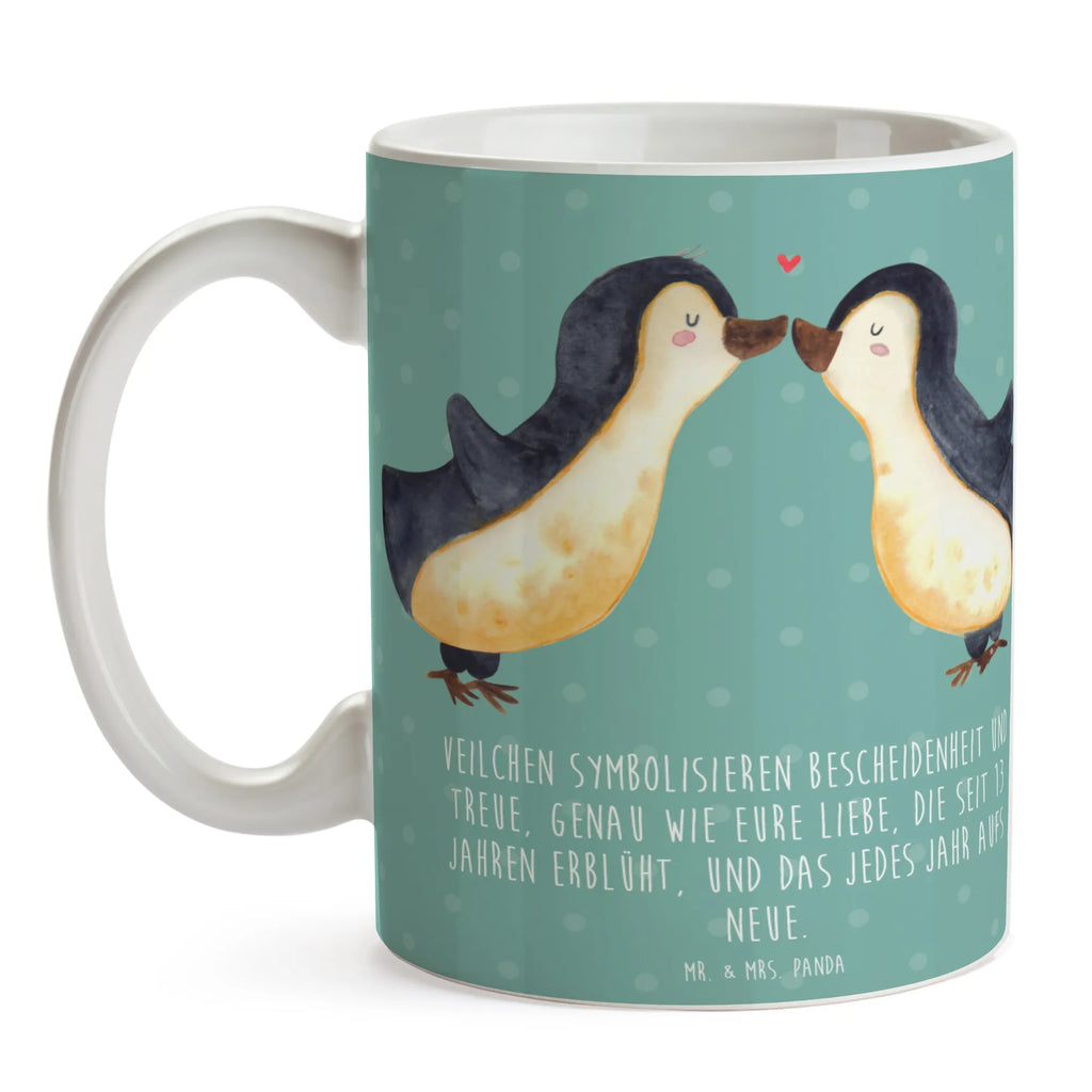 Tasse 13. Hochzeitstag Veilchenhochzeit Tasse, Kaffeetasse, Teetasse, Becher, Kaffeebecher, Teebecher, Keramiktasse, Porzellantasse, Büro Tasse, Geschenk Tasse, Tasse Sprüche, Tasse Motive, Kaffeetassen, Tasse bedrucken, Designer Tasse, Cappuccino Tassen, Schöne Teetassen, Hochzeit, Hochzeitsgeschenk, Ehe, Hochzeitsfeier, Trauung, Trauungsgeschenk, Hochzeitskarte, Verlobungsfeier, Verlobungsgeschenk, Hochzeitsgeschenkideen, Hochzeitsgeschenke für Brautpaar