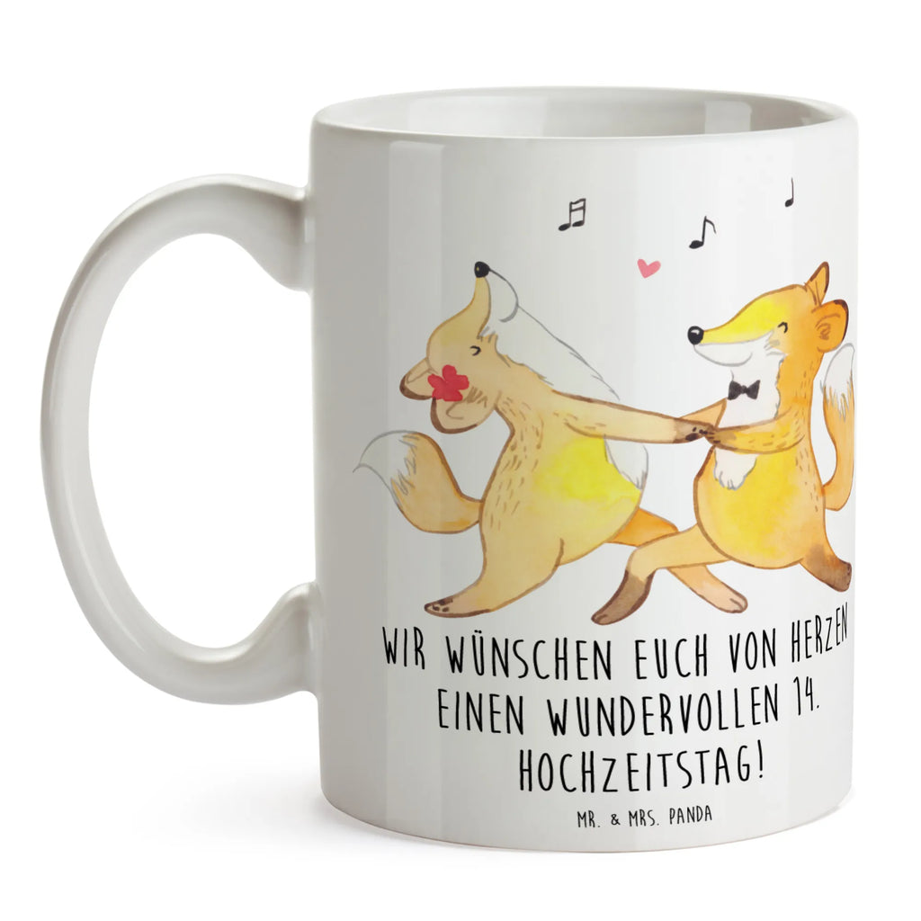 Tasse 14. Hochzeitstag Elfenbeinhochzeit Tasse, Kaffeetasse, Teetasse, Becher, Kaffeebecher, Teebecher, Keramiktasse, Porzellantasse, Büro Tasse, Geschenk Tasse, Tasse Sprüche, Tasse Motive, Kaffeetassen, Tasse bedrucken, Designer Tasse, Cappuccino Tassen, Schöne Teetassen, Hochzeit, Hochzeitsgeschenk, Ehe, Hochzeitsfeier, Trauung, Trauungsgeschenk, Hochzeitskarte, Verlobungsfeier, Verlobungsgeschenk, Hochzeitsgeschenkideen, Hochzeitsgeschenke für Brautpaar