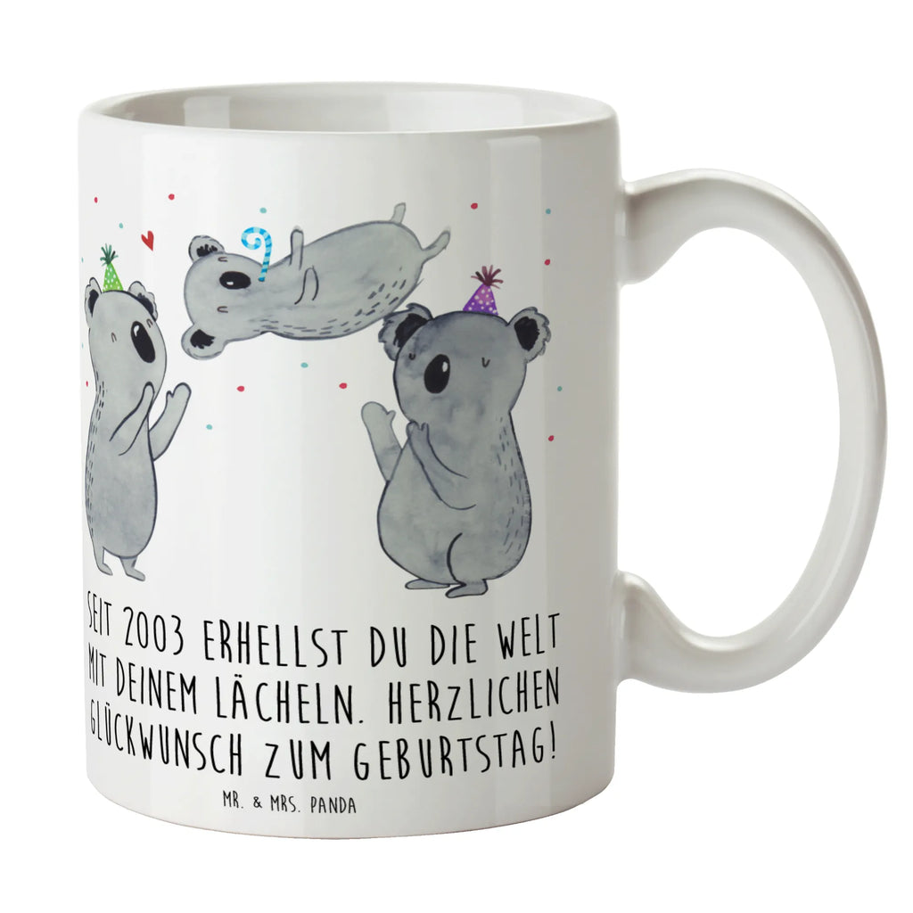 Tasse 2003 Geburtstag Tasse, Kaffeetasse, Teetasse, Becher, Kaffeebecher, Teebecher, Keramiktasse, Porzellantasse, Büro Tasse, Geschenk Tasse, Tasse Sprüche, Tasse Motive, Kaffeetassen, Tasse bedrucken, Designer Tasse, Cappuccino Tassen, Schöne Teetassen, Geburtstag, Geburtstagsgeschenk, Geschenk