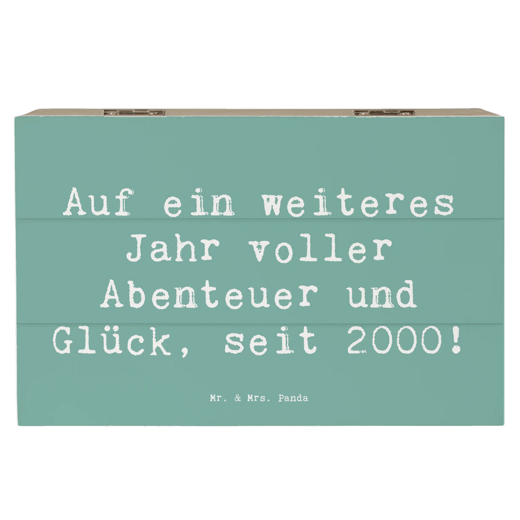 Holzkiste Spruch 2000 Geburtstag Abenteuer Glück Holzkiste, Kiste, Schatzkiste, Truhe, Schatulle, XXL, Erinnerungsbox, Erinnerungskiste, Dekokiste, Aufbewahrungsbox, Geschenkbox, Geschenkdose, Geburtstag, Geburtstagsgeschenk, Geschenk