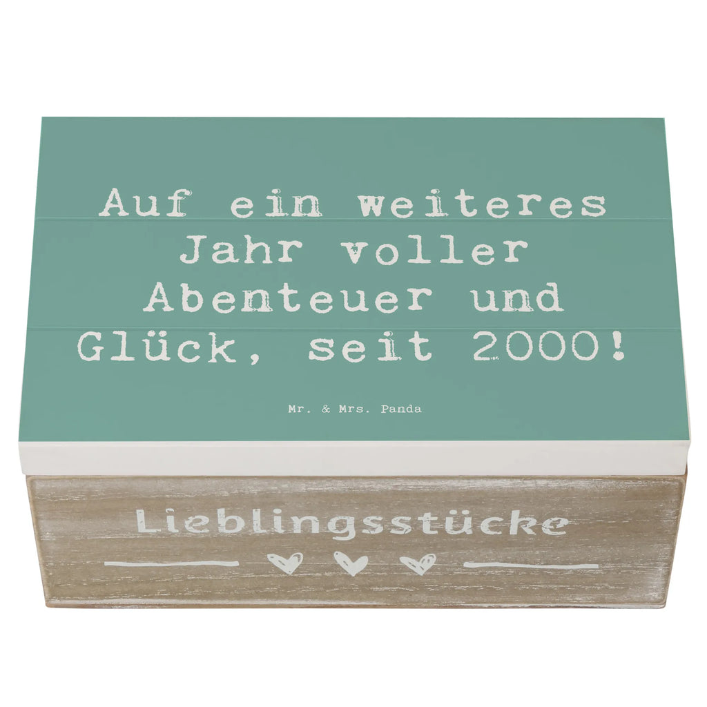 Holzkiste Spruch 2000 Geburtstag Abenteuer Glück Holzkiste, Kiste, Schatzkiste, Truhe, Schatulle, XXL, Erinnerungsbox, Erinnerungskiste, Dekokiste, Aufbewahrungsbox, Geschenkbox, Geschenkdose, Geburtstag, Geburtstagsgeschenk, Geschenk