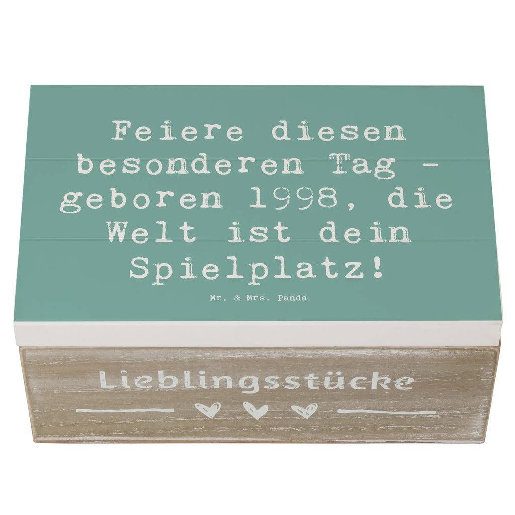 Holzkiste Spruch 1998 Geburtstag Holzkiste, Kiste, Schatzkiste, Truhe, Schatulle, XXL, Erinnerungsbox, Erinnerungskiste, Dekokiste, Aufbewahrungsbox, Geschenkbox, Geschenkdose, Geburtstag, Geburtstagsgeschenk, Geschenk