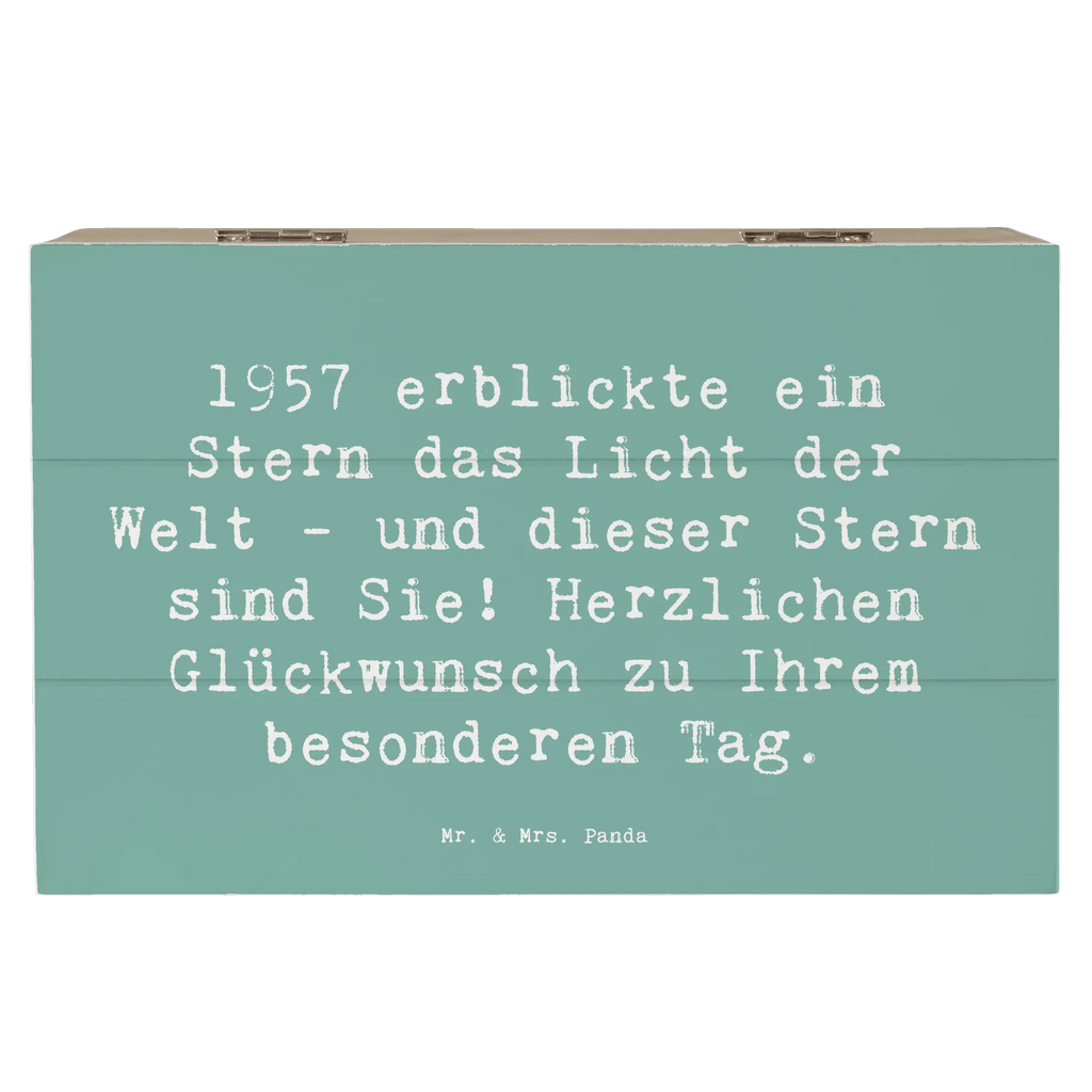 Holzkiste Spruch 1957 Geburtstag Stern Holzkiste, Kiste, Schatzkiste, Truhe, Schatulle, XXL, Erinnerungsbox, Erinnerungskiste, Dekokiste, Aufbewahrungsbox, Geschenkbox, Geschenkdose, Geburtstag, Geburtstagsgeschenk, Geschenk