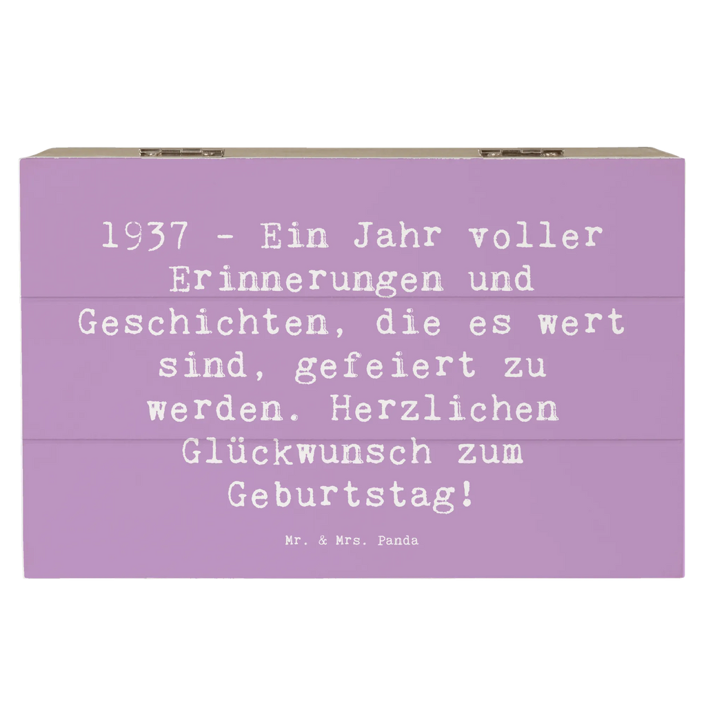 Holzkiste Spruch 1937 Geburtstag Holzkiste, Kiste, Schatzkiste, Truhe, Schatulle, XXL, Erinnerungsbox, Erinnerungskiste, Dekokiste, Aufbewahrungsbox, Geschenkbox, Geschenkdose, Geburtstag, Geburtstagsgeschenk, Geschenk