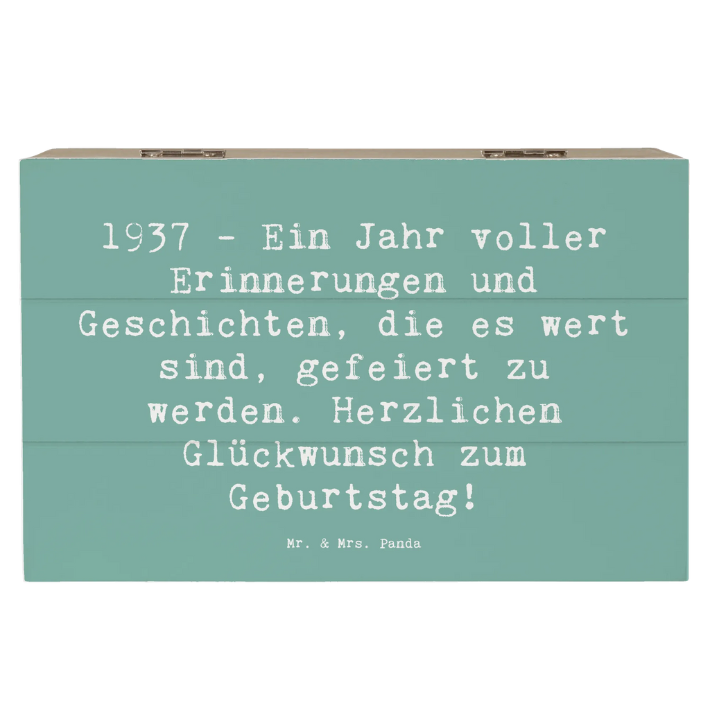 Holzkiste Spruch 1937 Geburtstag Holzkiste, Kiste, Schatzkiste, Truhe, Schatulle, XXL, Erinnerungsbox, Erinnerungskiste, Dekokiste, Aufbewahrungsbox, Geschenkbox, Geschenkdose, Geburtstag, Geburtstagsgeschenk, Geschenk