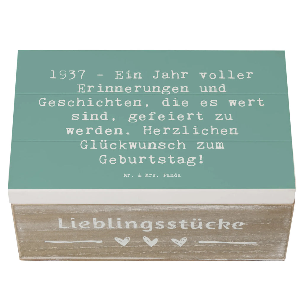 Holzkiste Spruch 1937 Geburtstag Holzkiste, Kiste, Schatzkiste, Truhe, Schatulle, XXL, Erinnerungsbox, Erinnerungskiste, Dekokiste, Aufbewahrungsbox, Geschenkbox, Geschenkdose, Geburtstag, Geburtstagsgeschenk, Geschenk