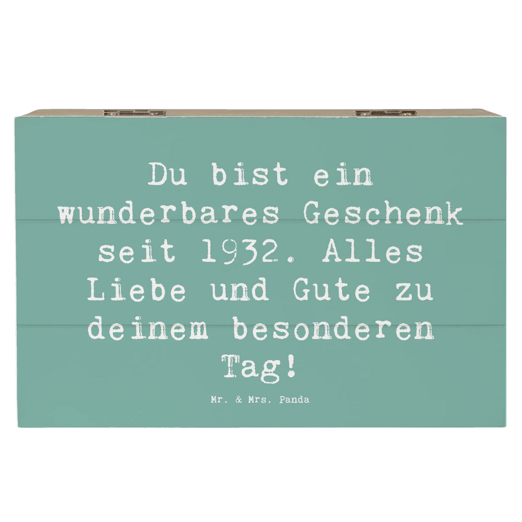 Holzkiste Spruch 1932 Geburtstag Geschenk Holzkiste, Kiste, Schatzkiste, Truhe, Schatulle, XXL, Erinnerungsbox, Erinnerungskiste, Dekokiste, Aufbewahrungsbox, Geschenkbox, Geschenkdose, Geburtstag, Geburtstagsgeschenk, Geschenk