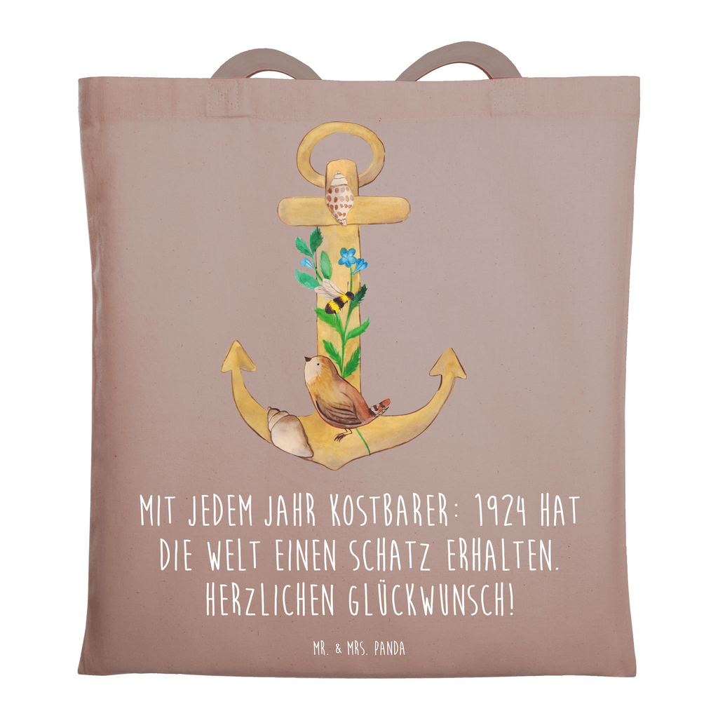 Tragetasche 1924 Geburtstag Beuteltasche, Beutel, Einkaufstasche, Jutebeutel, Stoffbeutel, Tasche, Shopper, Umhängetasche, Strandtasche, Schultertasche, Stofftasche, Tragetasche, Badetasche, Jutetasche, Einkaufstüte, Laptoptasche, Geburtstag, Geburtstagsgeschenk, Geschenk