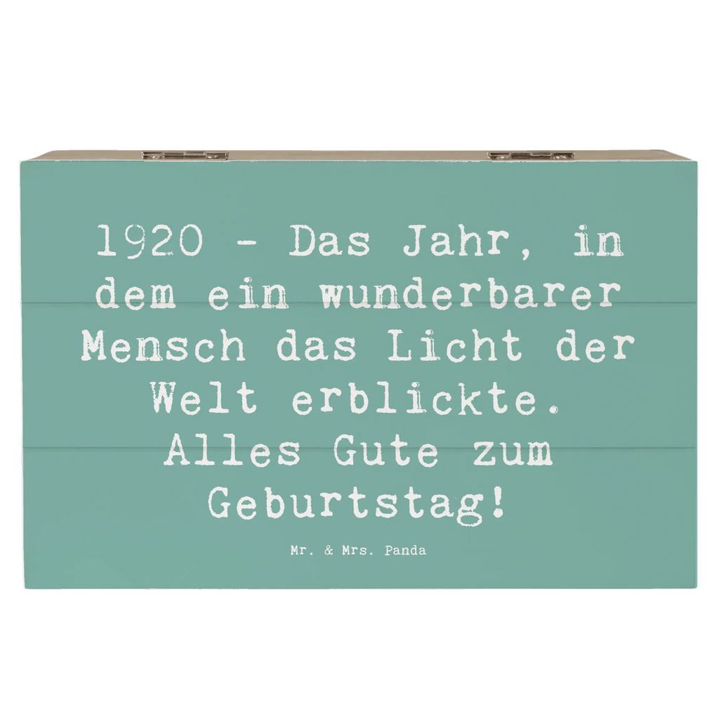 Holzkiste Spruch 1920 Geburtstag Holzkiste, Kiste, Schatzkiste, Truhe, Schatulle, XXL, Erinnerungsbox, Erinnerungskiste, Dekokiste, Aufbewahrungsbox, Geschenkbox, Geschenkdose, Geburtstag, Geburtstagsgeschenk, Geschenk