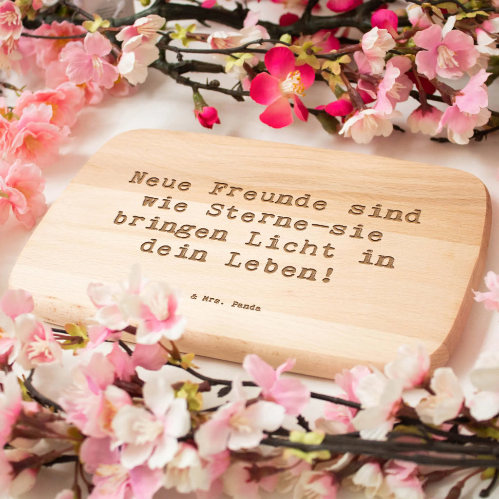 Frühstücksbrett Spruch Neue Freunde finden Frühstücksbrett, Holzbrett, Schneidebrett, Schneidebrett Holz, Frühstücksbrettchen, Küchenbrett