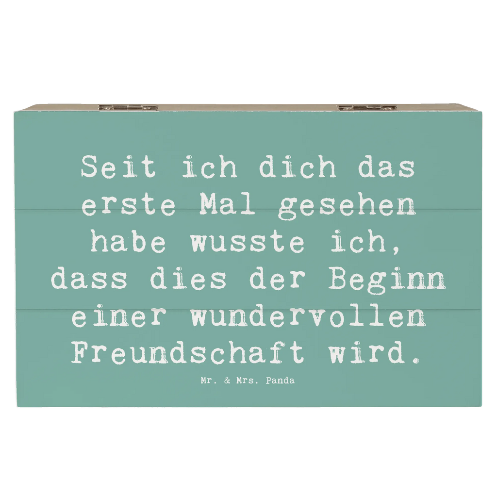 Holzkiste Spruch Neue Freunde finden Holzkiste, Kiste, Schatzkiste, Truhe, Schatulle, XXL, Erinnerungsbox, Erinnerungskiste, Dekokiste, Aufbewahrungsbox, Geschenkbox, Geschenkdose