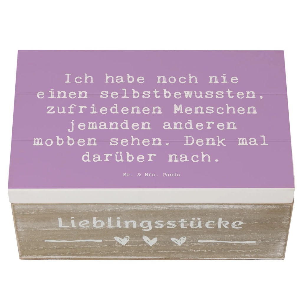 Holzkiste Spruch Mobbing bewältigen Holzkiste, Kiste, Schatzkiste, Truhe, Schatulle, XXL, Erinnerungsbox, Erinnerungskiste, Dekokiste, Aufbewahrungsbox, Geschenkbox, Geschenkdose