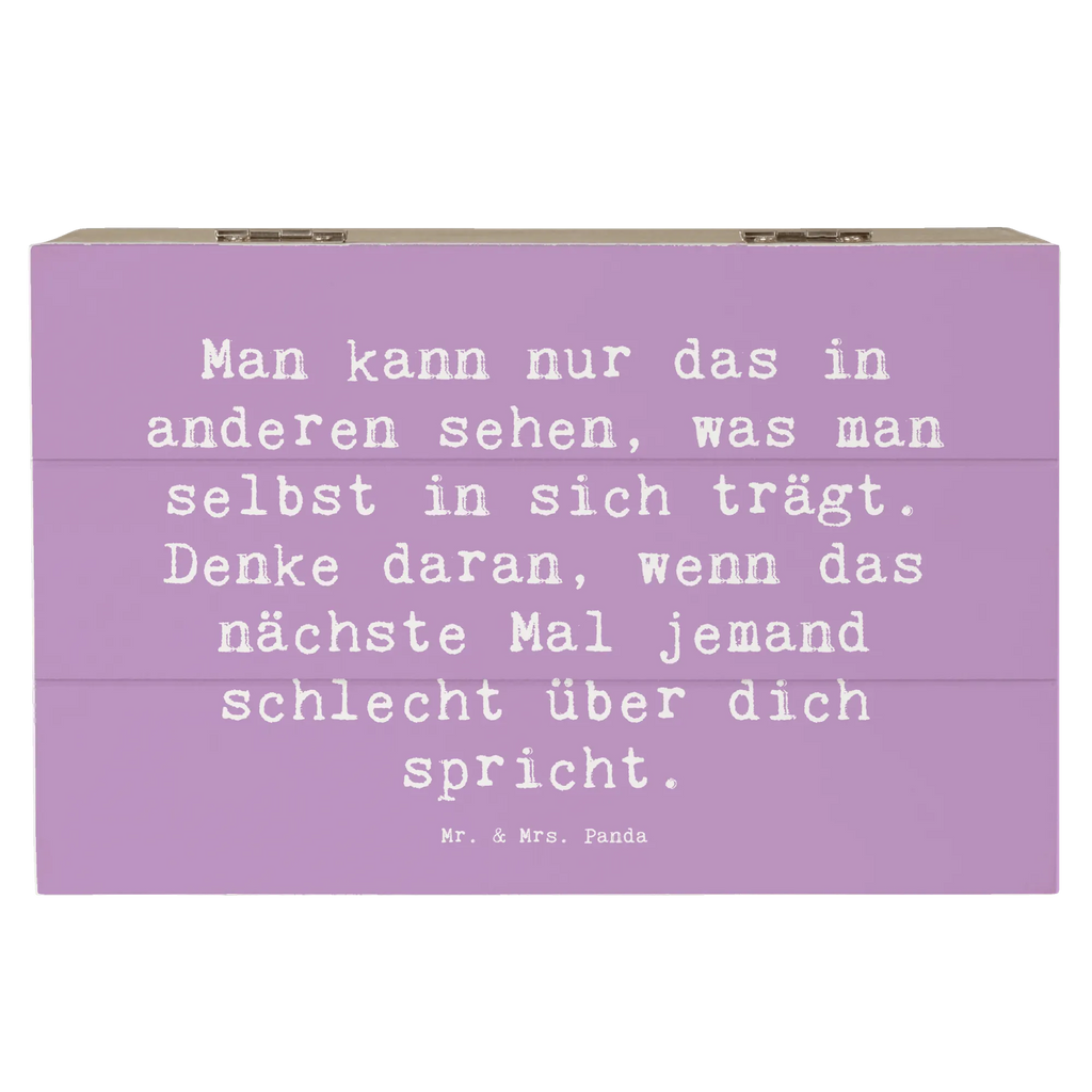 Holzkiste Spruch Mobbing bewältigen Spiegelbild Holzkiste, Kiste, Schatzkiste, Truhe, Schatulle, XXL, Erinnerungsbox, Erinnerungskiste, Dekokiste, Aufbewahrungsbox, Geschenkbox, Geschenkdose