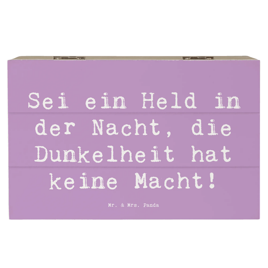 Holzkiste Spruch Angst vor Dunkelheit überwinden Holzkiste, Kiste, Schatzkiste, Truhe, Schatulle, XXL, Erinnerungsbox, Erinnerungskiste, Dekokiste, Aufbewahrungsbox, Geschenkbox, Geschenkdose