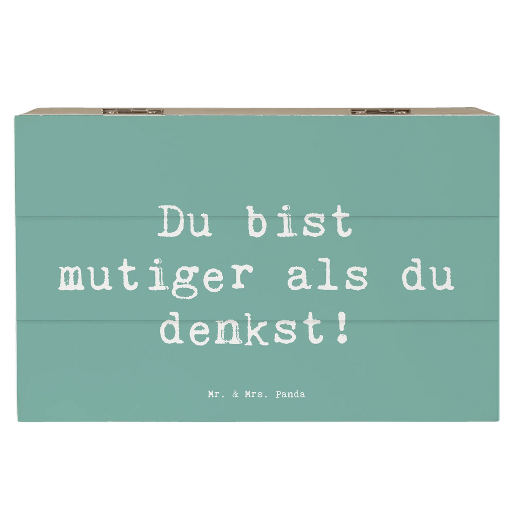 Holzkiste Spruch Alleine schlafen lernen Mutiger als gedacht Holzkiste, Kiste, Schatzkiste, Truhe, Schatulle, XXL, Erinnerungsbox, Erinnerungskiste, Dekokiste, Aufbewahrungsbox, Geschenkbox, Geschenkdose