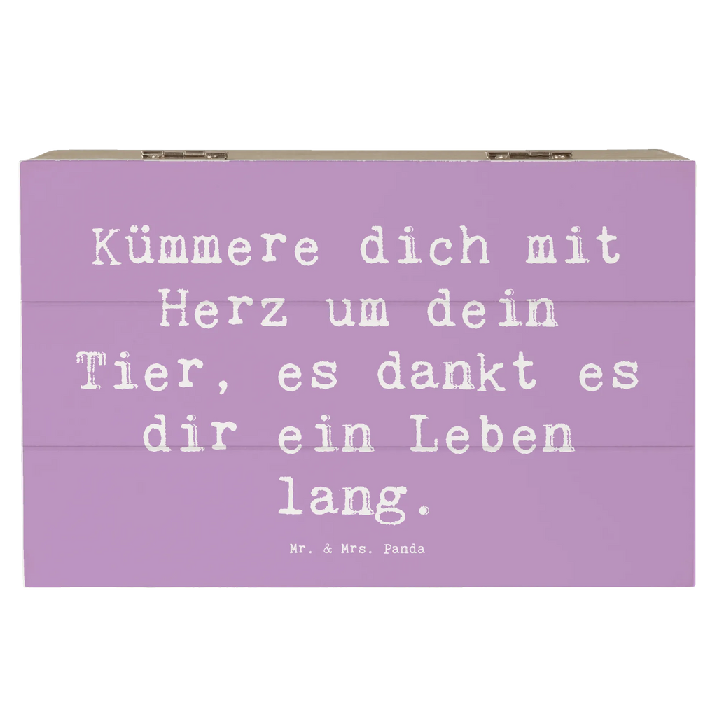 Holzkiste Spruch Haustiere pflegen Holzkiste, Kiste, Schatzkiste, Truhe, Schatulle, XXL, Erinnerungsbox, Erinnerungskiste, Dekokiste, Aufbewahrungsbox, Geschenkbox, Geschenkdose