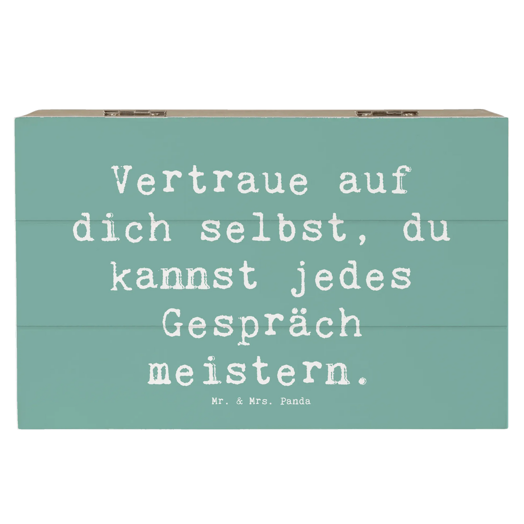 Holzkiste Spruch Ein schwieriges Gespräch führen Holzkiste, Kiste, Schatzkiste, Truhe, Schatulle, XXL, Erinnerungsbox, Erinnerungskiste, Dekokiste, Aufbewahrungsbox, Geschenkbox, Geschenkdose