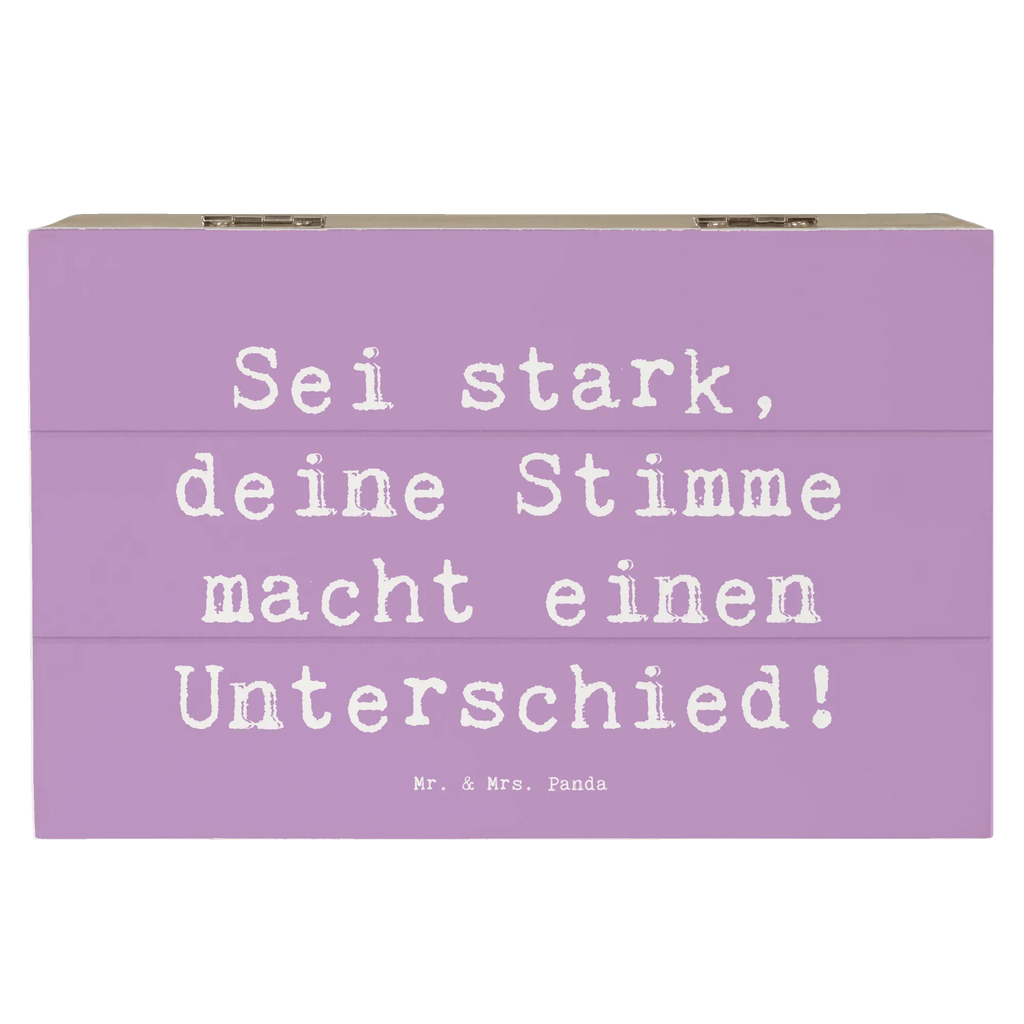 Holzkiste Spruch Deine Stimme zählt Holzkiste, Kiste, Schatzkiste, Truhe, Schatulle, XXL, Erinnerungsbox, Erinnerungskiste, Dekokiste, Aufbewahrungsbox, Geschenkbox, Geschenkdose