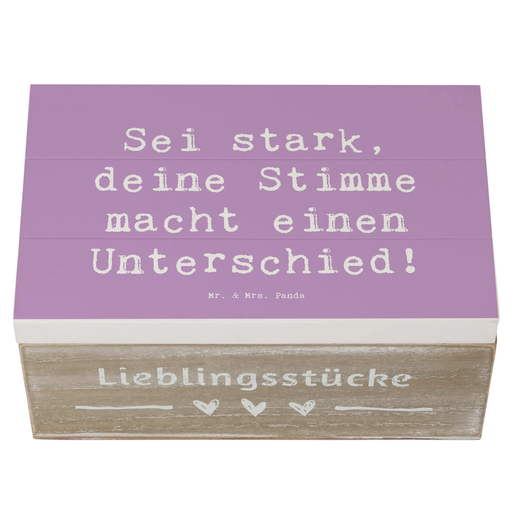 Holzkiste Spruch Deine Stimme zählt Holzkiste, Kiste, Schatzkiste, Truhe, Schatulle, XXL, Erinnerungsbox, Erinnerungskiste, Dekokiste, Aufbewahrungsbox, Geschenkbox, Geschenkdose