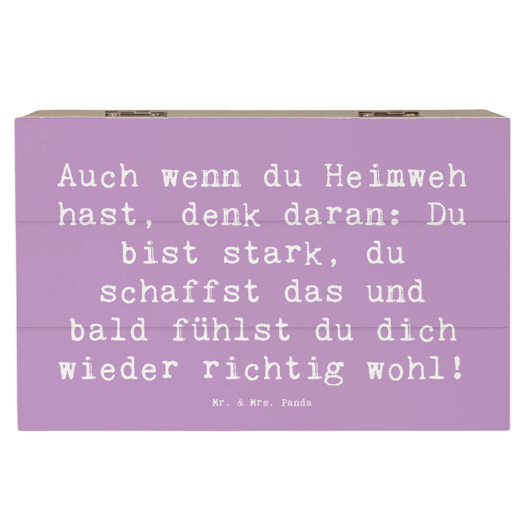 Holzkiste Spruch Heimweh überwinden Holzkiste, Kiste, Schatzkiste, Truhe, Schatulle, XXL, Erinnerungsbox, Erinnerungskiste, Dekokiste, Aufbewahrungsbox, Geschenkbox, Geschenkdose