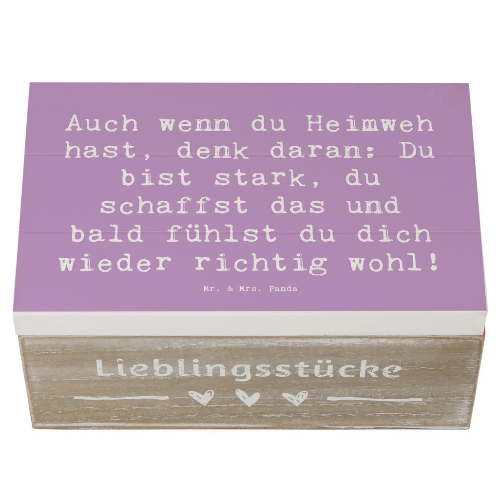 Holzkiste Spruch Heimweh überwinden Holzkiste, Kiste, Schatzkiste, Truhe, Schatulle, XXL, Erinnerungsbox, Erinnerungskiste, Dekokiste, Aufbewahrungsbox, Geschenkbox, Geschenkdose