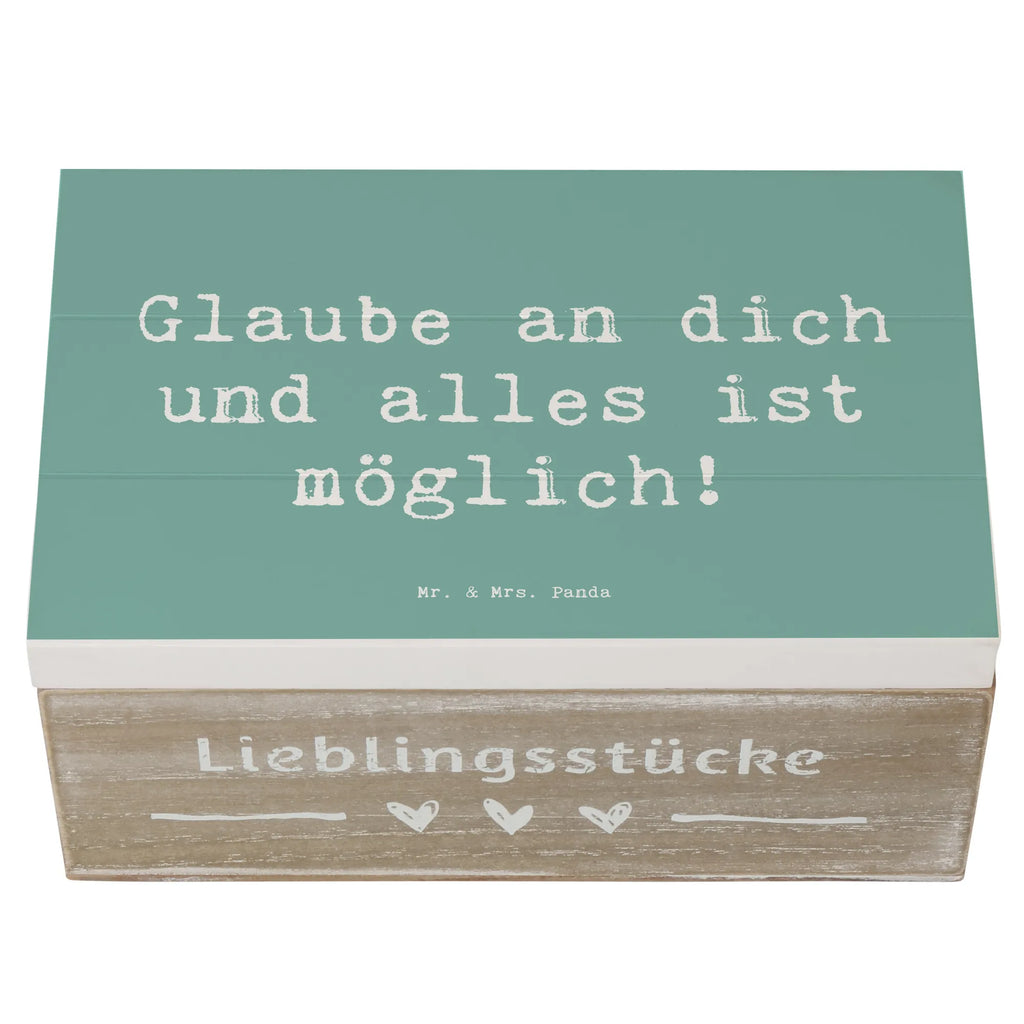 Holzkiste Spruch Vertrauen in eigene Fähigkeiten haben Holzkiste, Kiste, Schatzkiste, Truhe, Schatulle, XXL, Erinnerungsbox, Erinnerungskiste, Dekokiste, Aufbewahrungsbox, Geschenkbox, Geschenkdose