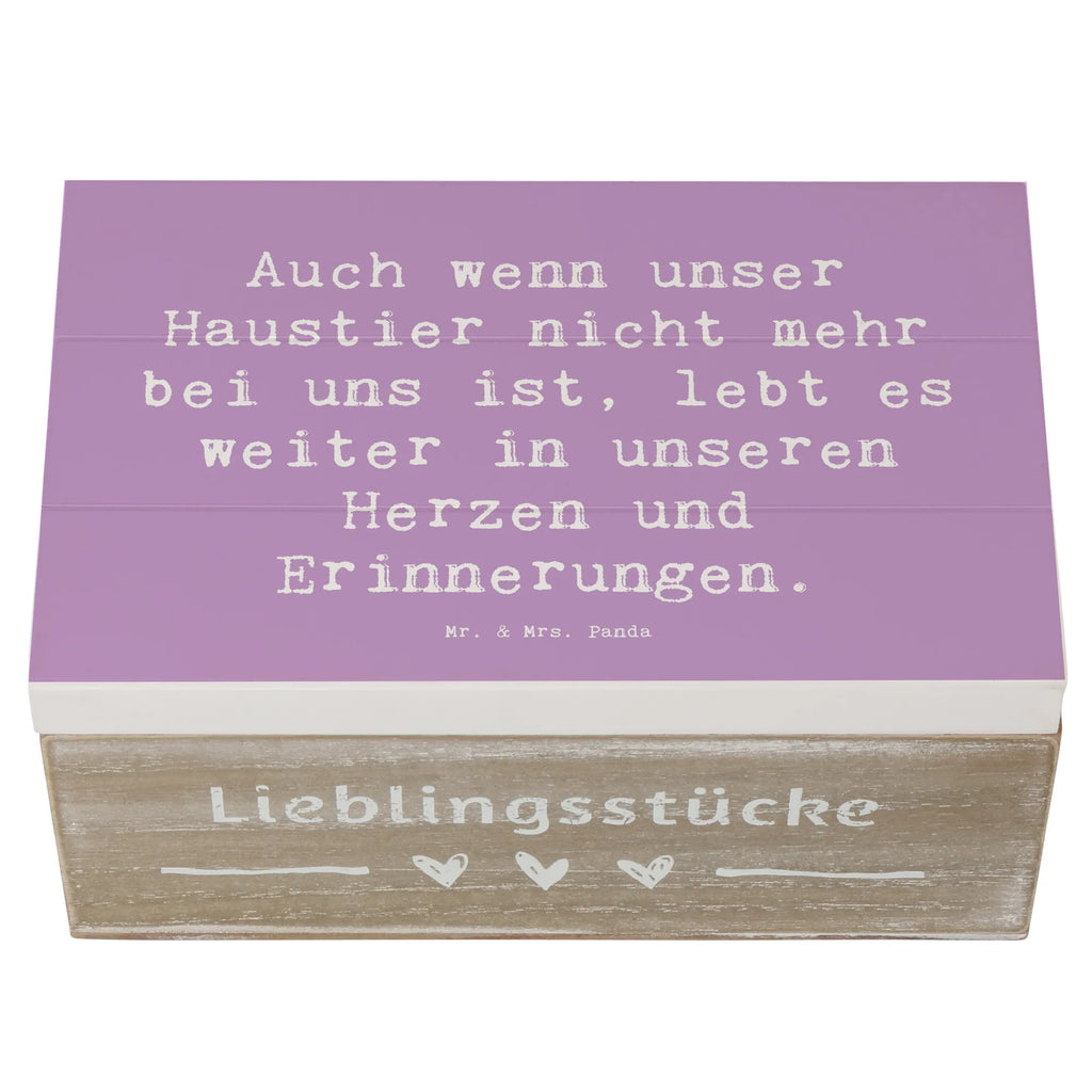 Holzkiste Spruch Trauerbewältigung nach dem Verlust eines Haustiers Holzkiste, Kiste, Schatzkiste, Truhe, Schatulle, XXL, Erinnerungsbox, Erinnerungskiste, Dekokiste, Aufbewahrungsbox, Geschenkbox, Geschenkdose