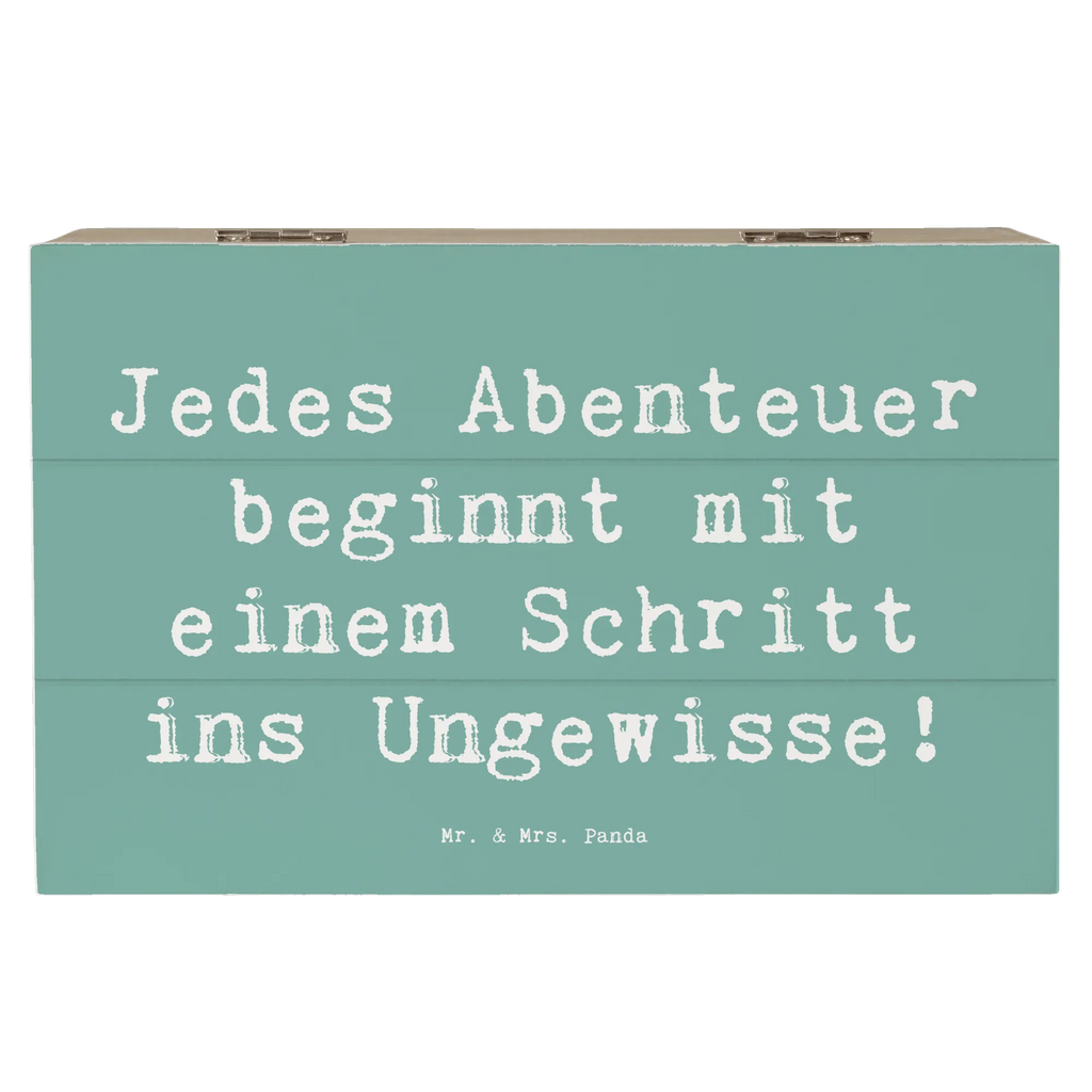 Holzkiste Spruch Ungewissheit akzeptieren Holzkiste, Kiste, Schatzkiste, Truhe, Schatulle, XXL, Erinnerungsbox, Erinnerungskiste, Dekokiste, Aufbewahrungsbox, Geschenkbox, Geschenkdose