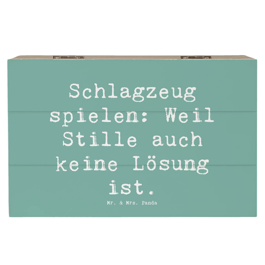 Holzkiste Spruch Schlagzeug Magie Holzkiste, Kiste, Schatzkiste, Truhe, Schatulle, XXL, Erinnerungsbox, Erinnerungskiste, Dekokiste, Aufbewahrungsbox, Geschenkbox, Geschenkdose, Instrumente, Geschenke Musiker, Musikliebhaber