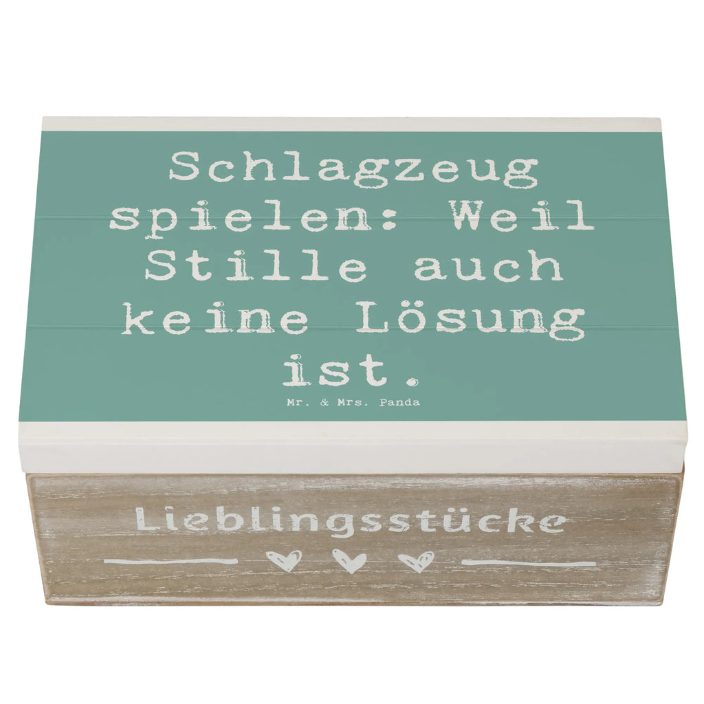 Holzkiste Spruch Schlagzeug Magie Holzkiste, Kiste, Schatzkiste, Truhe, Schatulle, XXL, Erinnerungsbox, Erinnerungskiste, Dekokiste, Aufbewahrungsbox, Geschenkbox, Geschenkdose, Instrumente, Geschenke Musiker, Musikliebhaber