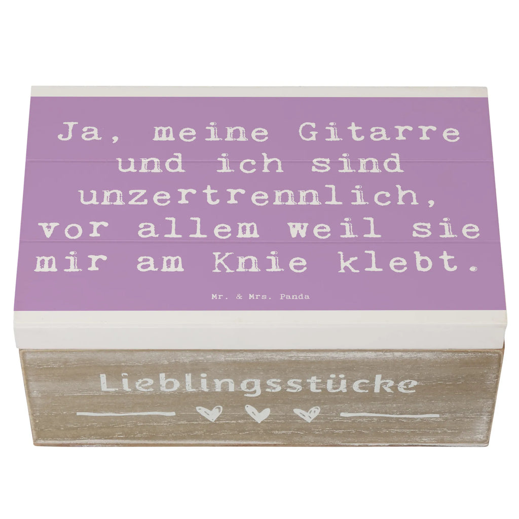 Holzkiste Spruch Gitarre Freund Holzkiste, Kiste, Schatzkiste, Truhe, Schatulle, XXL, Erinnerungsbox, Erinnerungskiste, Dekokiste, Aufbewahrungsbox, Geschenkbox, Geschenkdose, Instrumente, Geschenke Musiker, Musikliebhaber