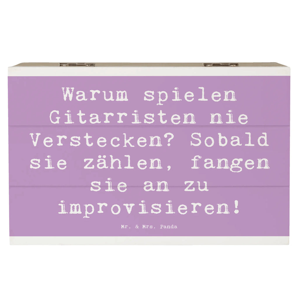 Holzkiste Spruch Gitarre Improvisation Holzkiste, Kiste, Schatzkiste, Truhe, Schatulle, XXL, Erinnerungsbox, Erinnerungskiste, Dekokiste, Aufbewahrungsbox, Geschenkbox, Geschenkdose, Instrumente, Geschenke Musiker, Musikliebhaber