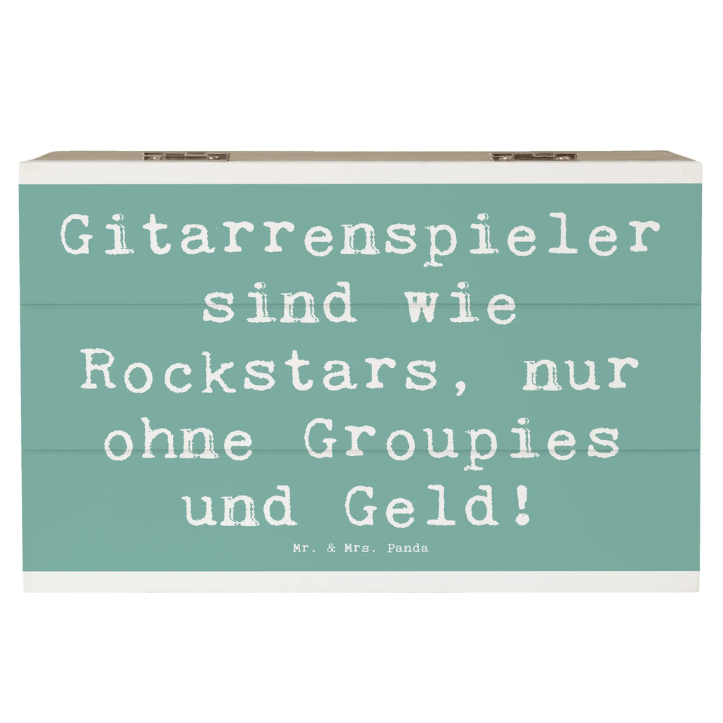 Holzkiste Spruch Gitarre Helden Holzkiste, Kiste, Schatzkiste, Truhe, Schatulle, XXL, Erinnerungsbox, Erinnerungskiste, Dekokiste, Aufbewahrungsbox, Geschenkbox, Geschenkdose, Instrumente, Geschenke Musiker, Musikliebhaber