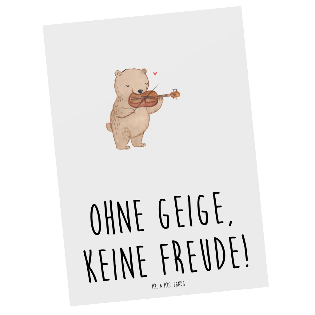 Postkarte Geige Freude Postkarte, Karte, Geschenkkarte, Grußkarte, Einladung, Ansichtskarte, Geburtstagskarte, Einladungskarte, Dankeskarte, Ansichtskarten, Einladung Geburtstag, Einladungskarten Geburtstag, Instrumente, Geschenke Musiker, Musikliebhaber