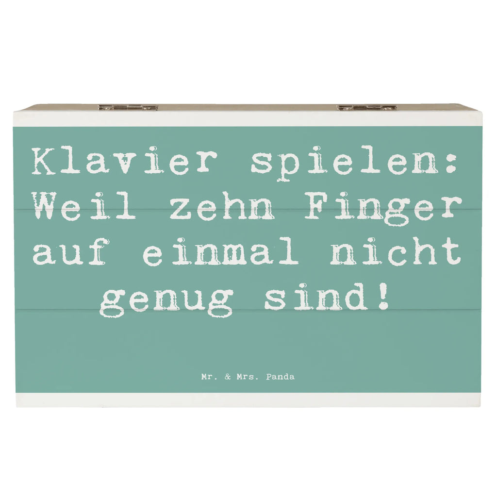 Holzkiste Spruch Klavier Magie Holzkiste, Kiste, Schatzkiste, Truhe, Schatulle, XXL, Erinnerungsbox, Erinnerungskiste, Dekokiste, Aufbewahrungsbox, Geschenkbox, Geschenkdose, Instrumente, Geschenke Musiker, Musikliebhaber