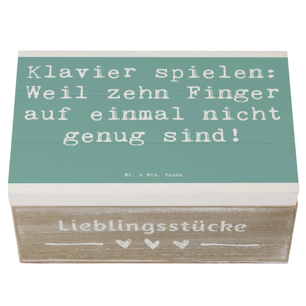 Holzkiste Spruch Klavier Magie Holzkiste, Kiste, Schatzkiste, Truhe, Schatulle, XXL, Erinnerungsbox, Erinnerungskiste, Dekokiste, Aufbewahrungsbox, Geschenkbox, Geschenkdose, Instrumente, Geschenke Musiker, Musikliebhaber