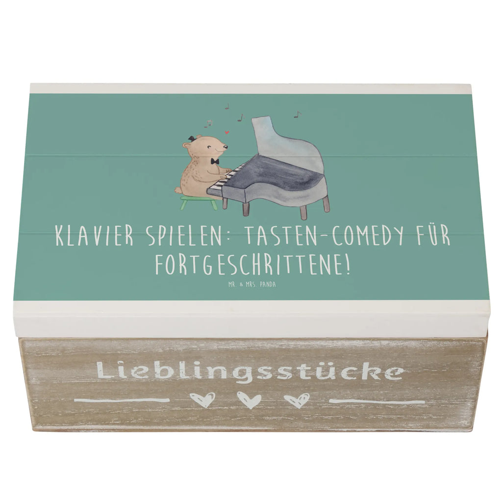 Holzkiste Klavier Tasten Holzkiste, Kiste, Schatzkiste, Truhe, Schatulle, XXL, Erinnerungsbox, Erinnerungskiste, Dekokiste, Aufbewahrungsbox, Geschenkbox, Geschenkdose, Instrumente, Geschenke Musiker, Musikliebhaber