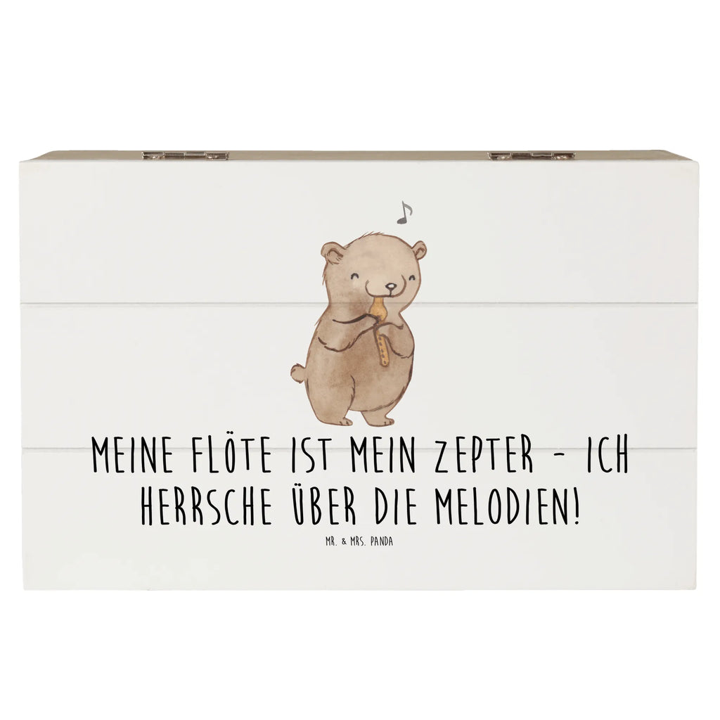 Holzkiste Flötenzauber Holzkiste, Kiste, Schatzkiste, Truhe, Schatulle, XXL, Erinnerungsbox, Erinnerungskiste, Dekokiste, Aufbewahrungsbox, Geschenkbox, Geschenkdose, Instrumente, Geschenke Musiker, Musikliebhaber