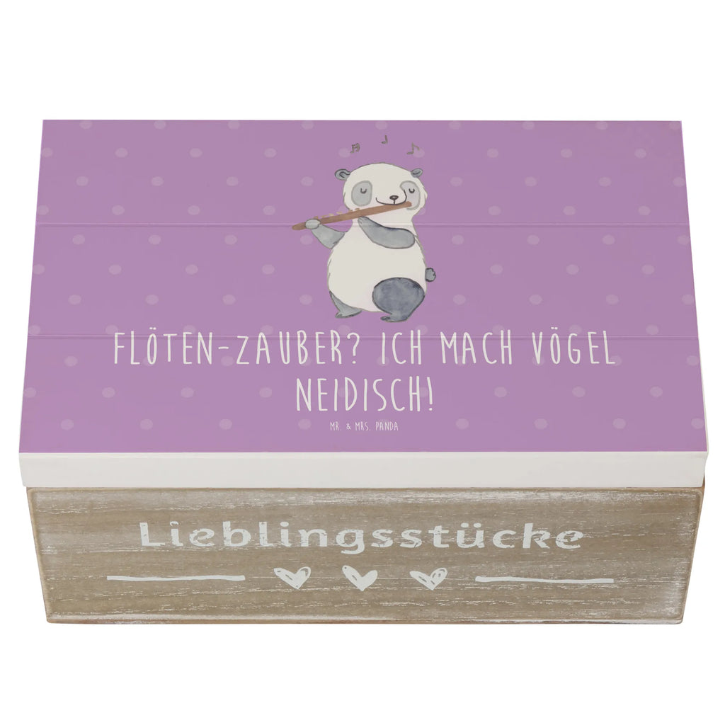 Holzkiste Flöte Zauber Holzkiste, Kiste, Schatzkiste, Truhe, Schatulle, XXL, Erinnerungsbox, Erinnerungskiste, Dekokiste, Aufbewahrungsbox, Geschenkbox, Geschenkdose, Instrumente, Geschenke Musiker, Musikliebhaber