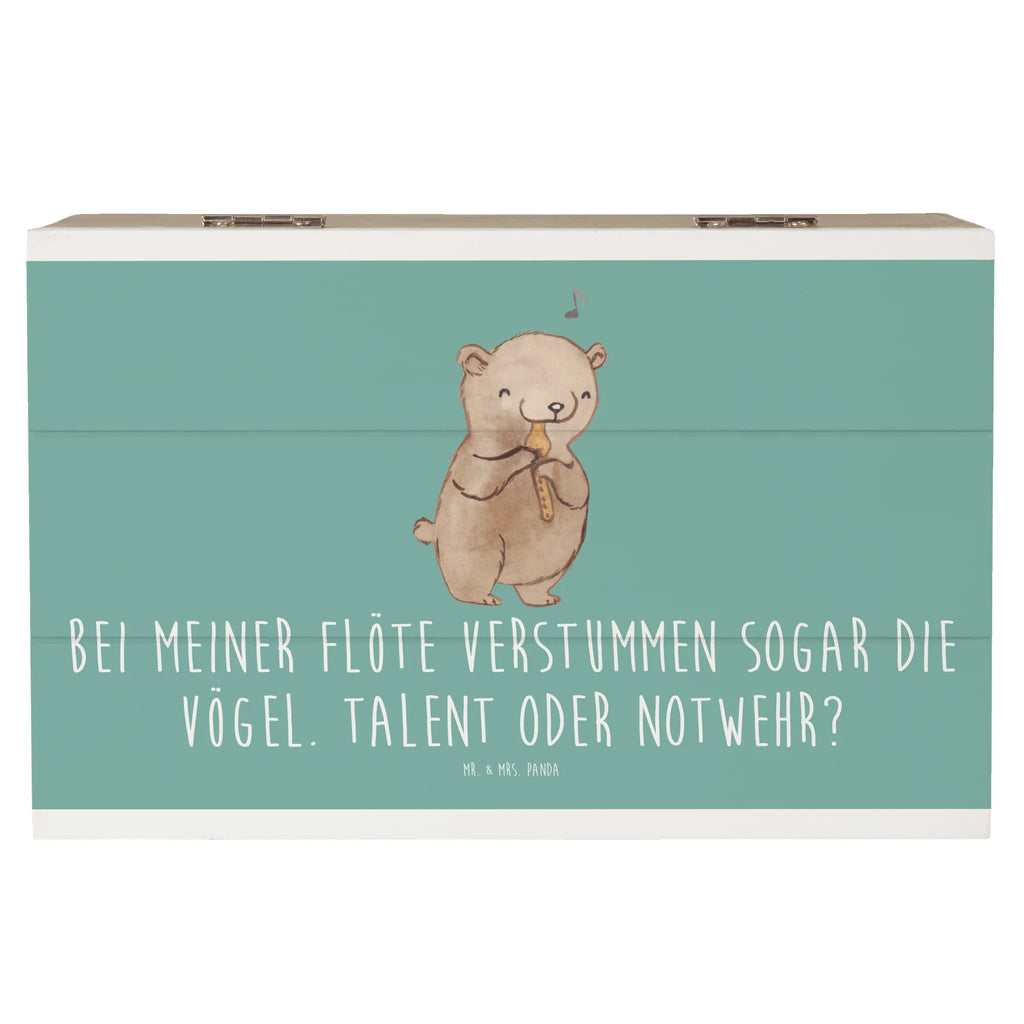 Holzkiste Besondere Flöte Holzkiste, Kiste, Schatzkiste, Truhe, Schatulle, XXL, Erinnerungsbox, Erinnerungskiste, Dekokiste, Aufbewahrungsbox, Geschenkbox, Geschenkdose, Instrumente, Geschenke Musiker, Musikliebhaber