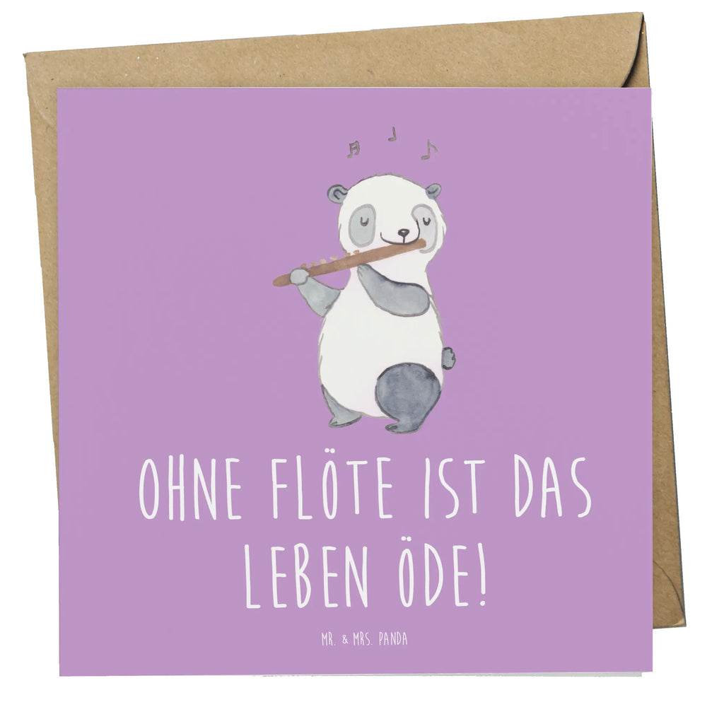 Deluxe Karte Flöte Leben Karte, Grußkarte, Klappkarte, Einladungskarte, Glückwunschkarte, Hochzeitskarte, Geburtstagskarte, Hochwertige Grußkarte, Hochwertige Klappkarte, Instrumente, Geschenke Musiker, Musikliebhaber