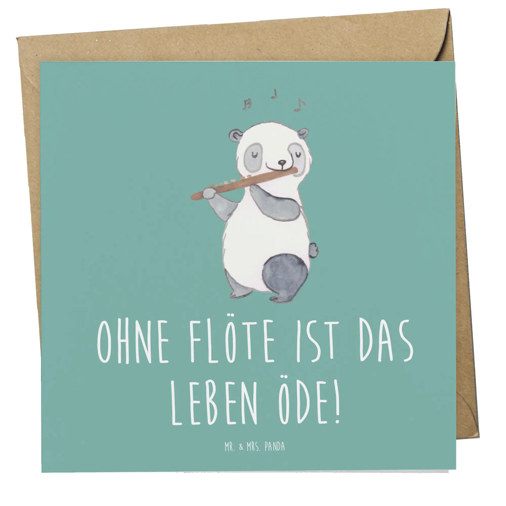 Deluxe Karte Flöte Leben Karte, Grußkarte, Klappkarte, Einladungskarte, Glückwunschkarte, Hochzeitskarte, Geburtstagskarte, Hochwertige Grußkarte, Hochwertige Klappkarte, Instrumente, Geschenke Musiker, Musikliebhaber