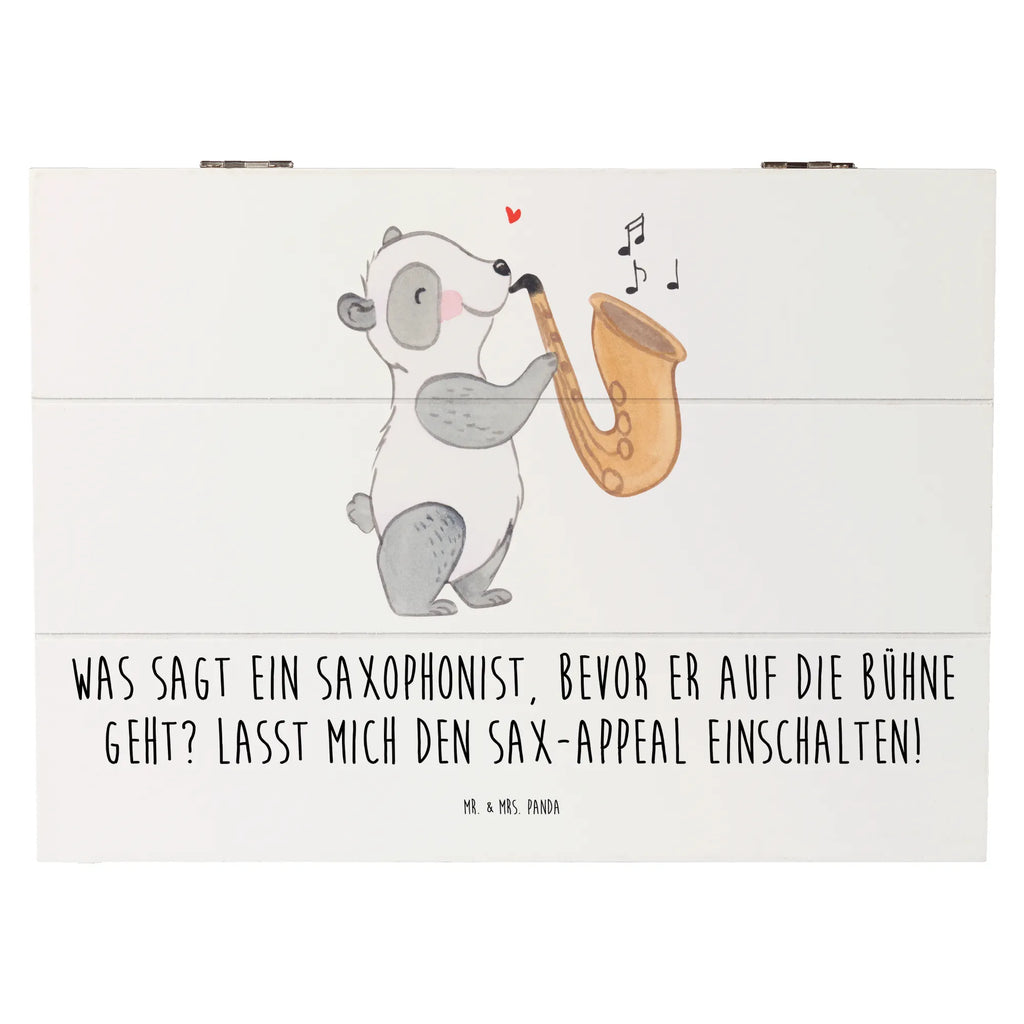 Holzkiste Magischer Saxophon-Charme Holzkiste, Kiste, Schatzkiste, Truhe, Schatulle, XXL, Erinnerungsbox, Erinnerungskiste, Dekokiste, Aufbewahrungsbox, Geschenkbox, Geschenkdose, Instrumente, Geschenke Musiker, Musikliebhaber